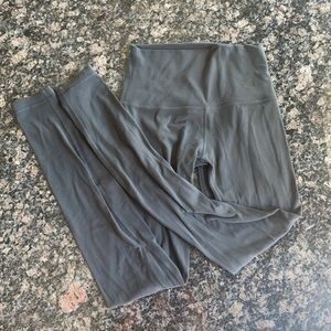 lululemon align legging graphite grey size 4